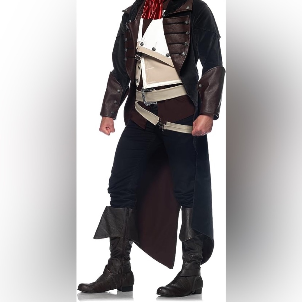 Assassins Creed Steampunk Long Jacket/Coat Sz M/L